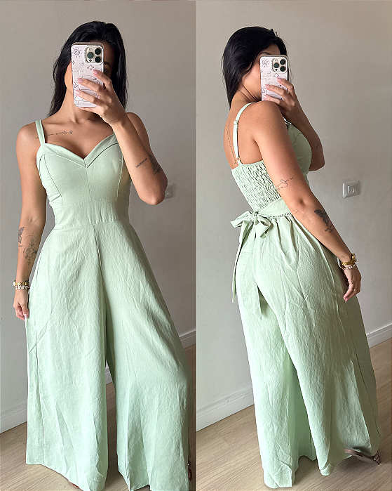 Macacão Bárbara Verde