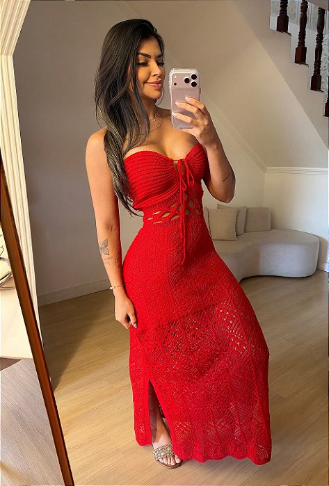 Vestido Tawane Vermelho