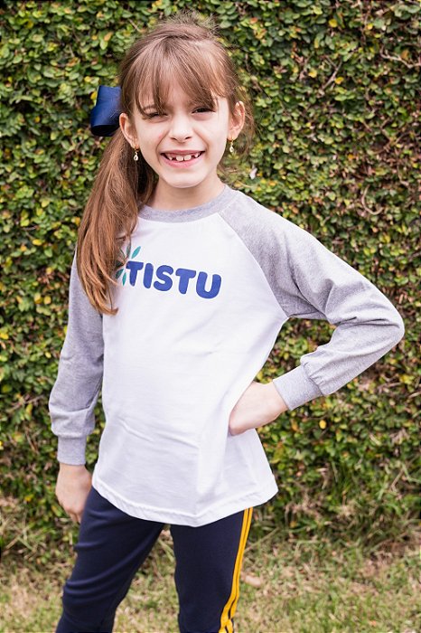 Camiseta Manga Longa Raglan
