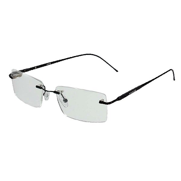 Oculos Armação de Grau Masculino Balgrif Kallblack AM9434 - Kallblack