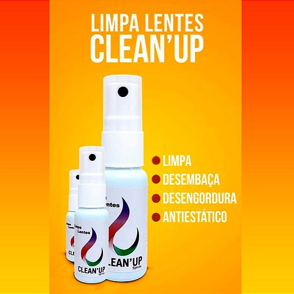 Spray Limpa Lentes 25ml