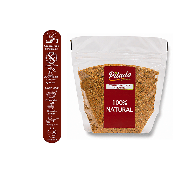 Tempero Natural para Carne