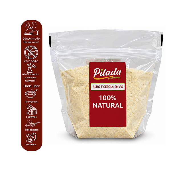 Alho e Cebola em Pó