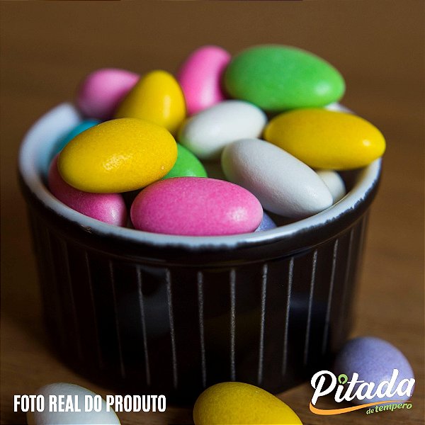 Amêndoa Confeitada Colorida