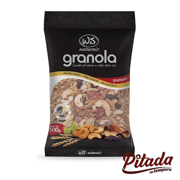 Granola Premium 500g - WS Naturais