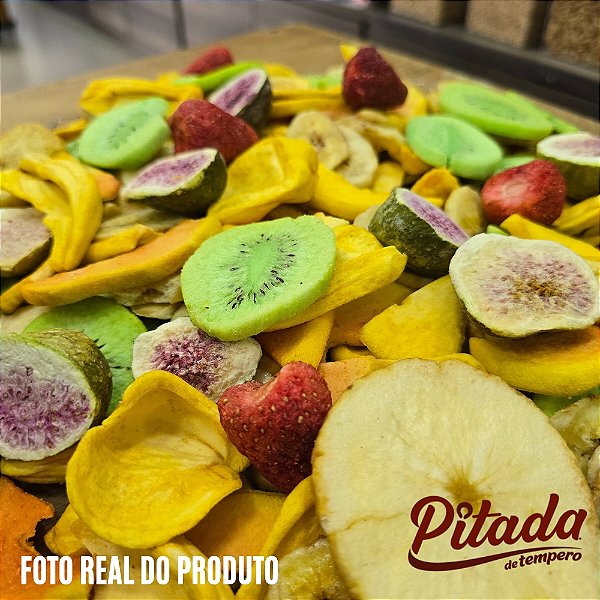 Chips de Frutas Tropicais