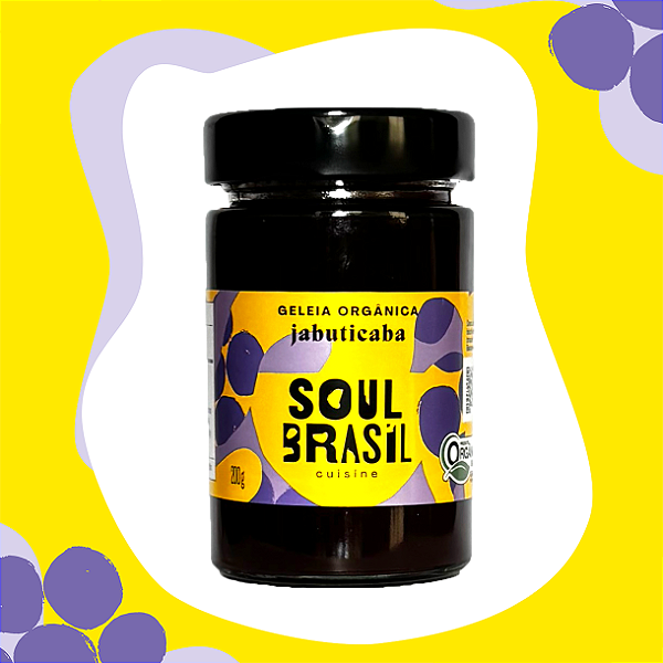Geleia Orgânica de Jabuticaba - 200g