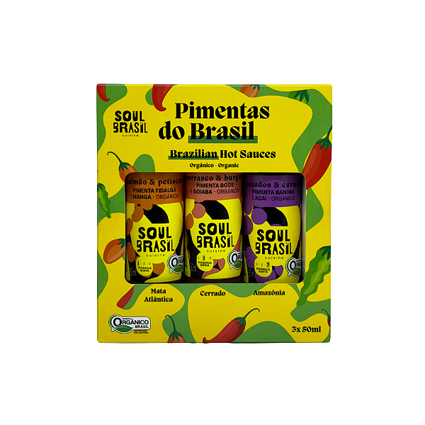 Caixa Presente - Pimentas do Brasil