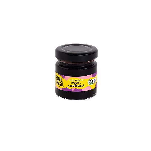 MINI Geleia Orgânica de Açaí com Cachaça - 40g
