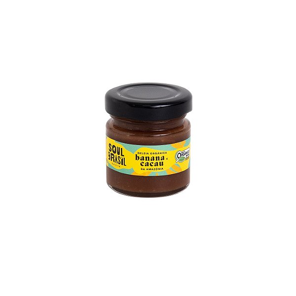 MINI Geleia Orgânica de Banana com Cacau - 40g