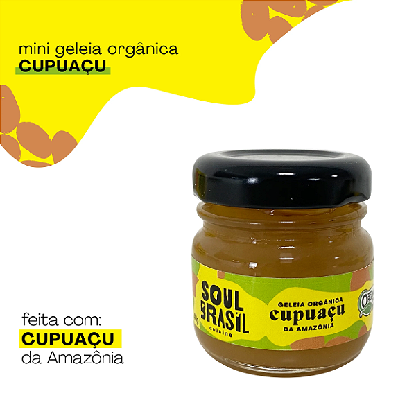 MINI Geleia Orgânica de Cupuaçu - 40g