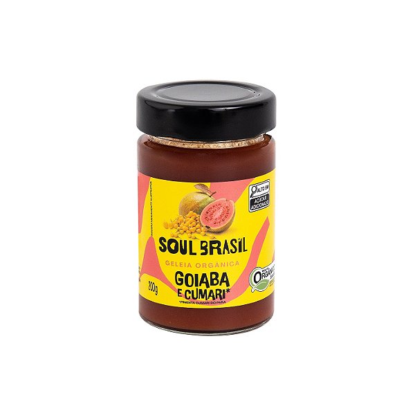 Geleia Orgânica de Goiaba com Pimenta Cumari do Pará - 200g