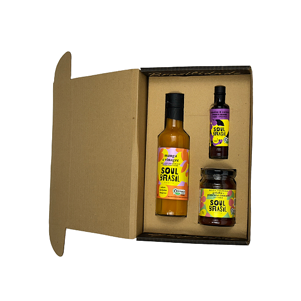 Kit Trio - Experiência Sabores do Brasil