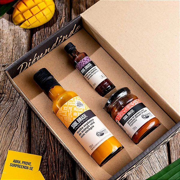 Kit Trio - Experiência Sabores do Brasil