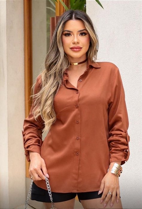 Camisa Slim – Viscose Sarjada