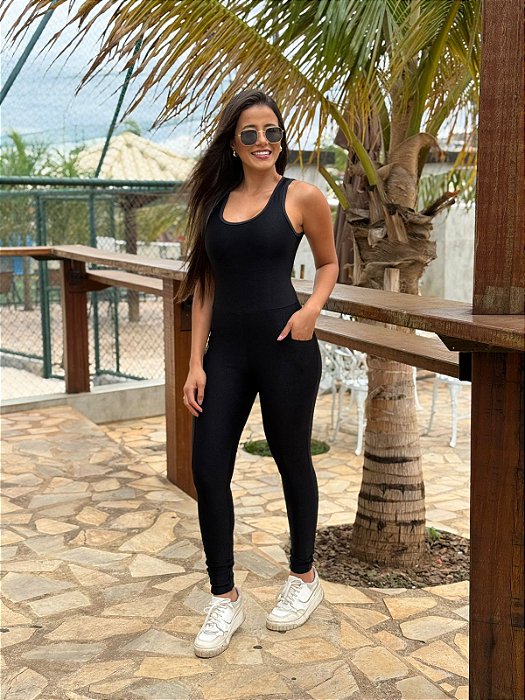 Macacão Bela – Poliamida Alta Gramatura