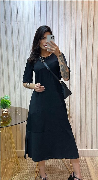 Vestido Over Moletinho Premium