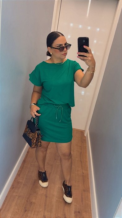 Conjunto Short saia comfy