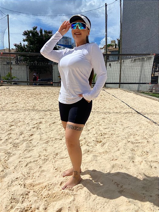 Blusa Fator de proteção UV