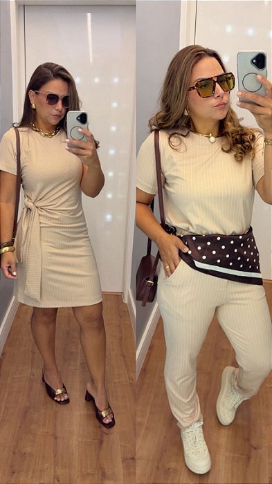 Vestido Risca de Giz