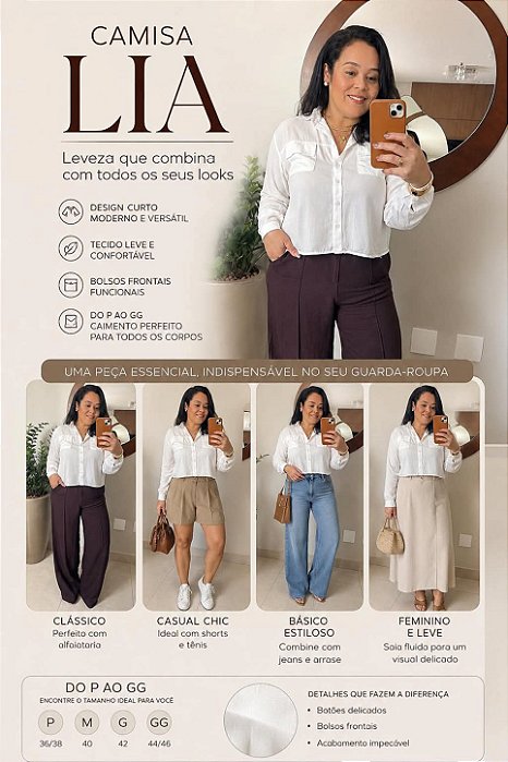 Camisa Lia