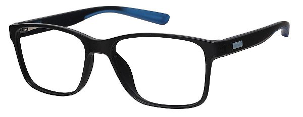 Armação Óculos Receituário Thunder Preto/Azul