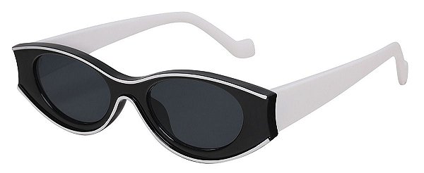 Óculos de Sol Feminino AT 13021 Preto/Branco