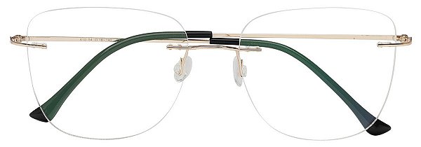 Armação Óculos Receituário Celestia AT 610 Dourado Titanium
