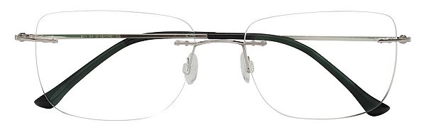 Armação Óculos Receituário Aetherium Prata Titanium