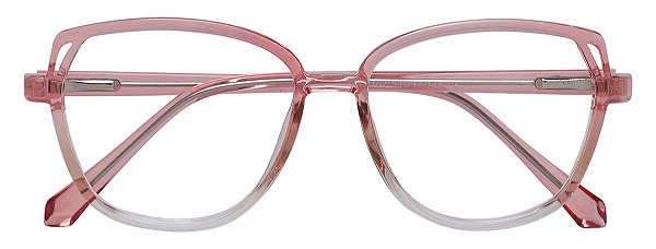 Armação Óculos Receituário AT 2162 Rosé Transparente