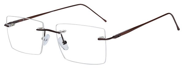 Armação Óculos Receituário Paco AT 9439 Marrom