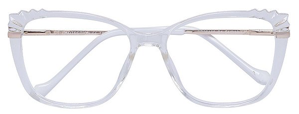 Armação Óculos Receituário AT 22126 Transparente
