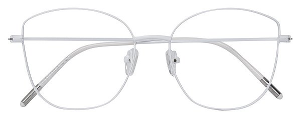 Armação Óculos Receituário Irídia Branco