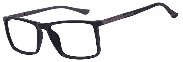 Armação Óculos Receituário Deni Preto