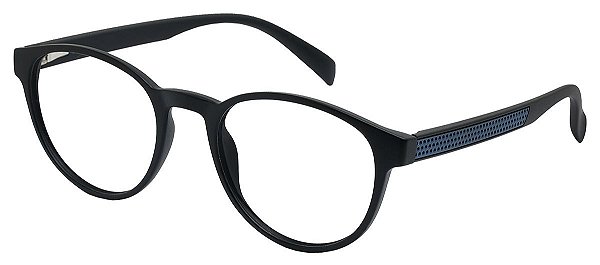 Armação Óculos Receituário Bel Air Preto/Azul