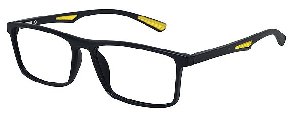 Armação Óculos Receituário AT 1067 Preto/Amarelo