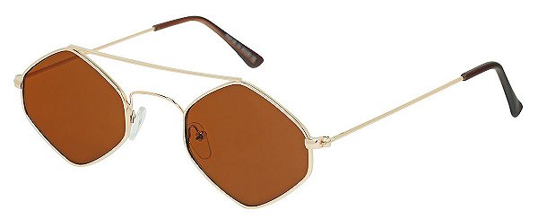 Óculos de Sol Masculino E Feminino AT 00139 Cobre/Marrom