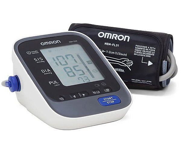 Monitor de Pressão Arterial de Braço HEM7320 Omron