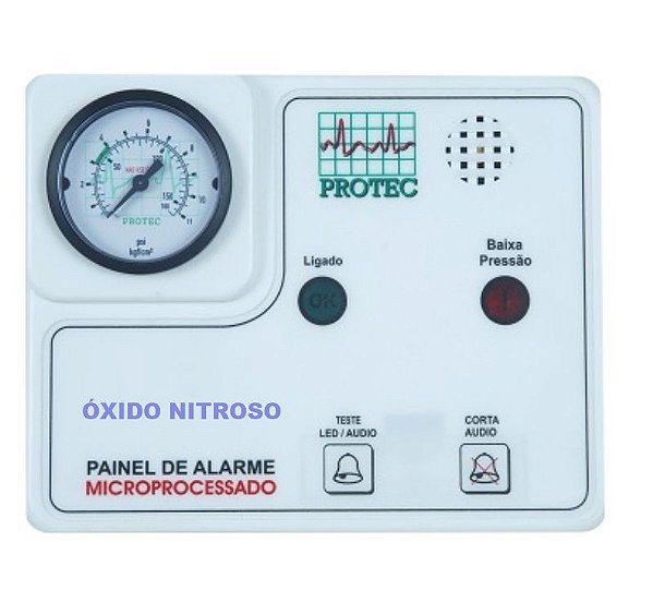 Painel de Alarme para Rede de Gases – Óxido Nitroso