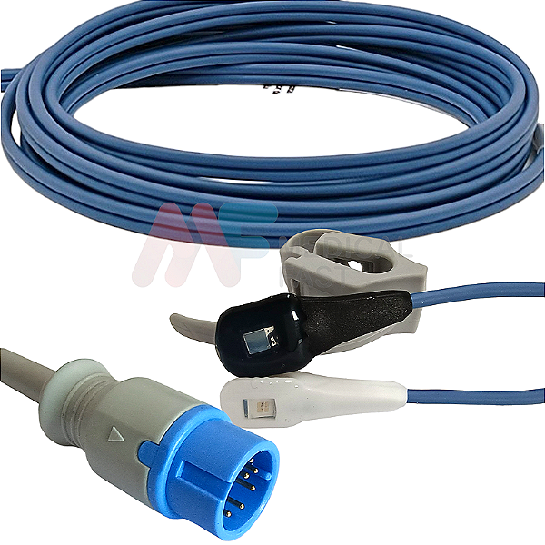 Sensor de Oximetria Compatível com LIFEMED/ BIOLIGHT - Inf Y