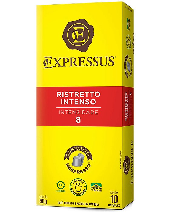 Cápsulas de Café Biodegradáveis - Ristretto Intenso