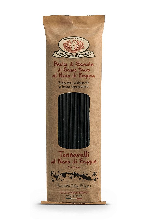 macarrão linguine nero seppia rustichella 500g