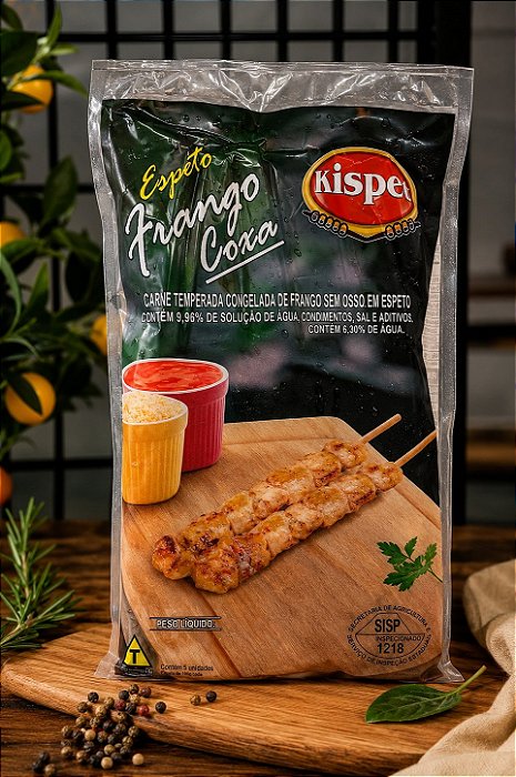 Espeto Frango Coxa 500g Kisped