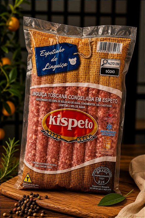 Espeto Linguiça Toscana 500g