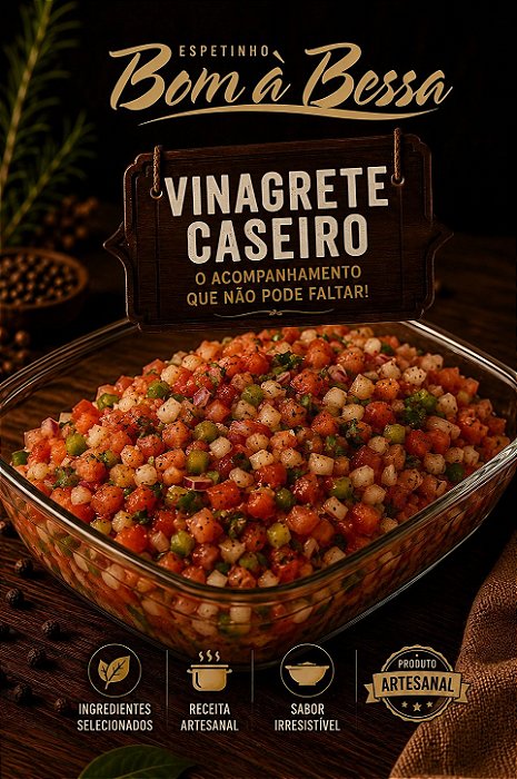 Vinagrete Caseiro 1kg