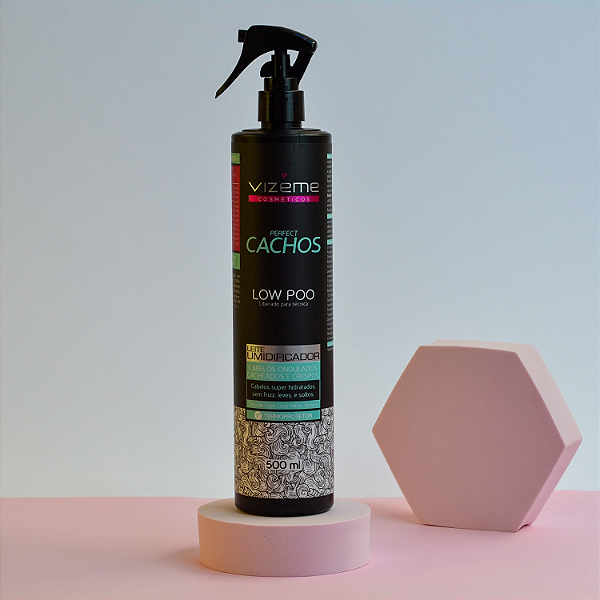 Leite Umidificador para cachos (Termoprotetor, modelador de cachos, produto ÚNICO!) -  Perfect Cachos 500ml - Vizeme