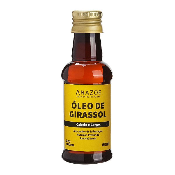 Óleo de Girassol Cabelo e Corpo 60ml Anazoe