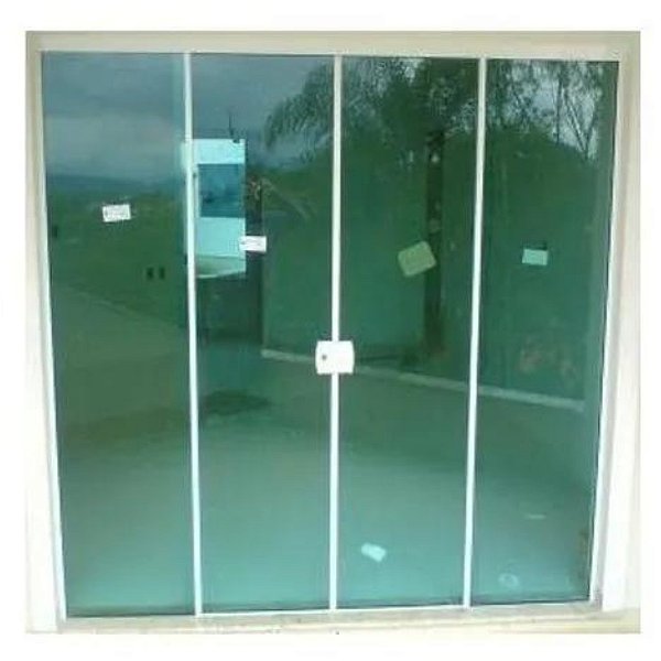 Porta de Correr 4 folhas Simples