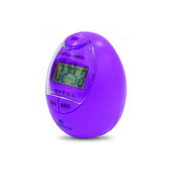Timer Digital para Cozinha Ovo Lilás Incoterm 7770.03.0.00