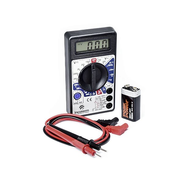 Multímetro Digital MD-020 Incoterm T-MUL-0060.00
